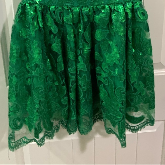 Halabaloo Green Dress size 8 - Picture 2 of 4
